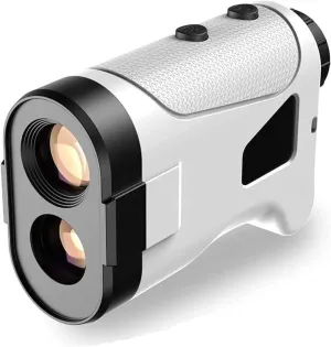 Golf Rangefinder, Magnification Rechargeable Laser Range Finder with Slope, 600 Yards 6X High-Precision Flag Pole Locking Range Speed Angle Measurement, Distance Finder for Golf & Hunting