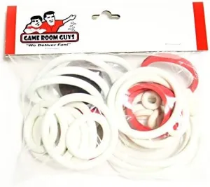 Gottlieb Jack in The Box Pinball White Rubber Ring Kit