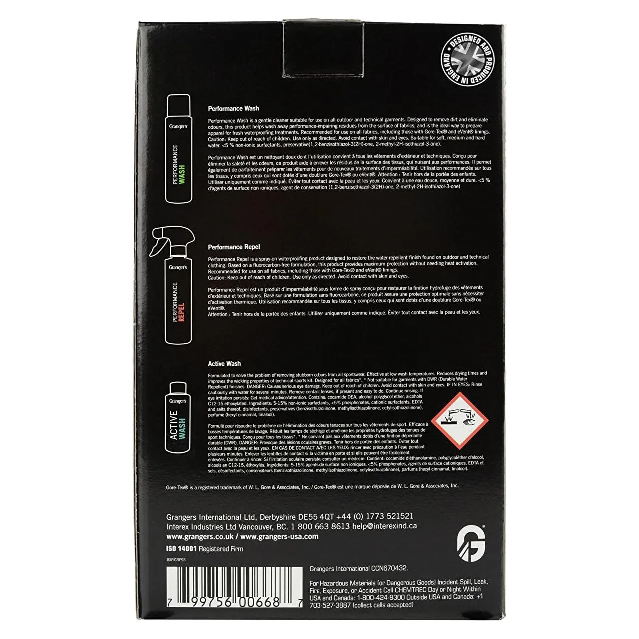 Grangers Clothing Care Kit All-in-One