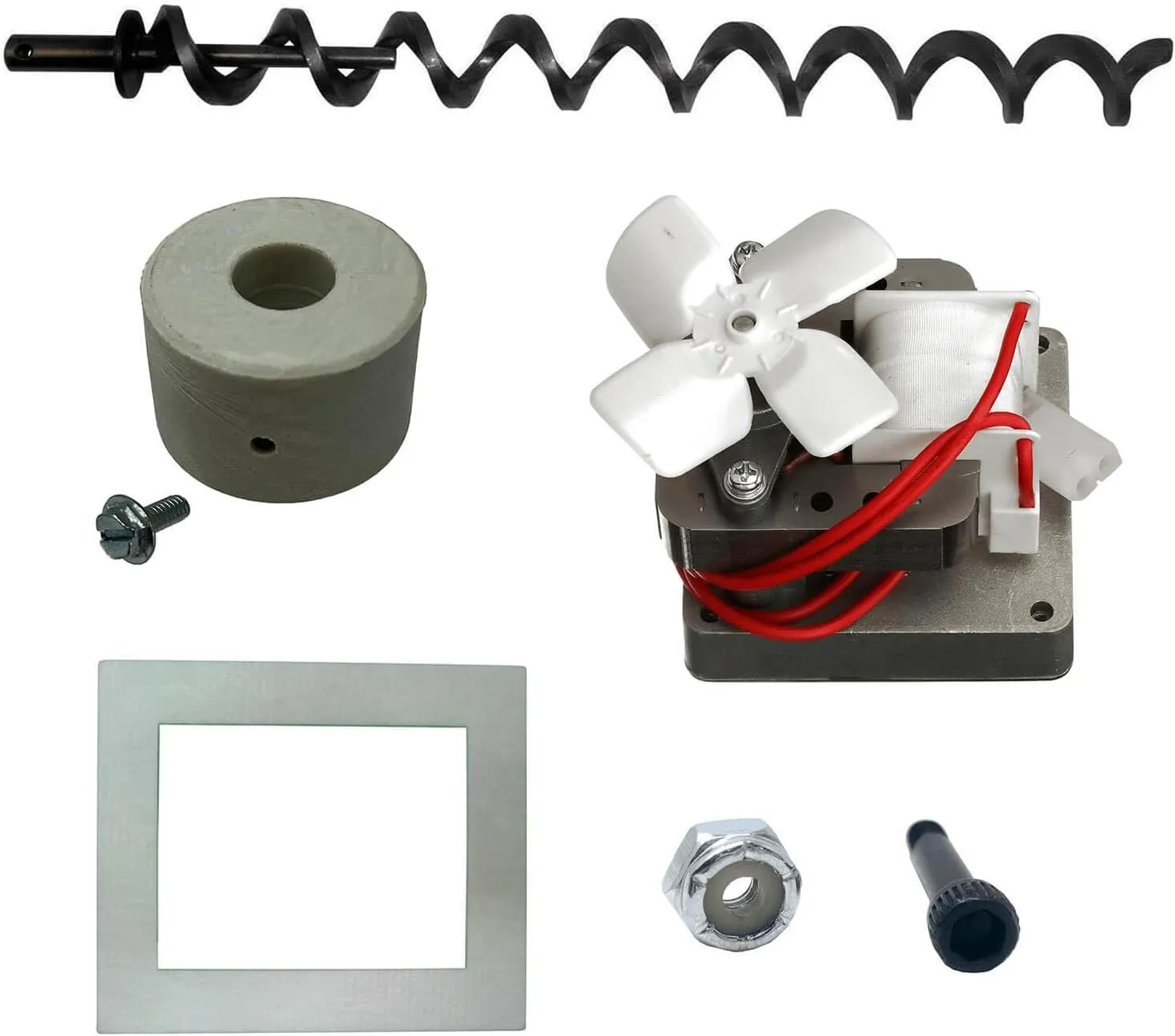 Grill Parts For Less Pellet Grill 17" Auger Shaft & Motor Repair Kit for Cabelas Pro Series 24 Pellet Grills