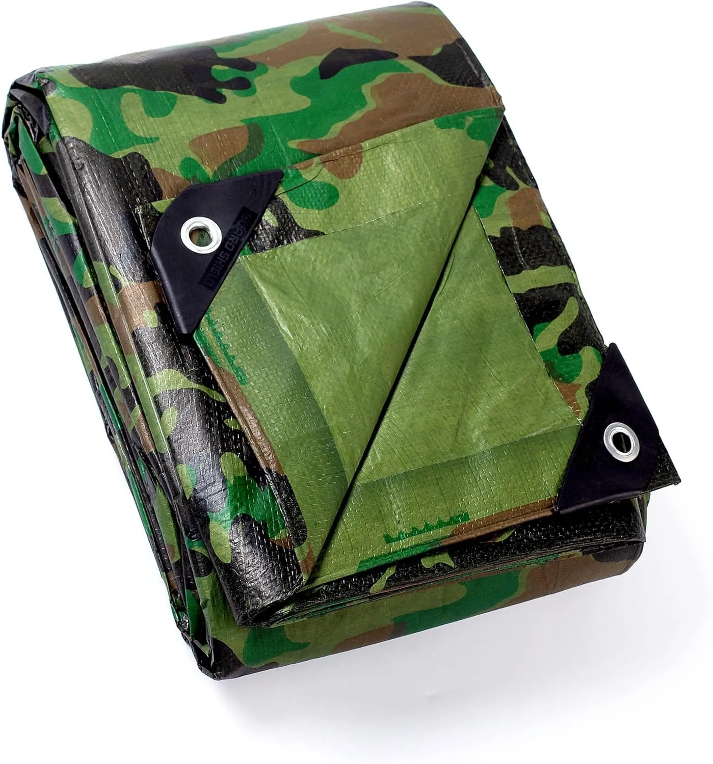 GUARD SHIELD Lightweight Camo Tarp Camouflage Tarps Waterproof 10x12 Feet Poly Cover 6mil