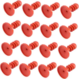 Happyyami 16Pcs Tent Pole Protection Kit Insulated Caps for Camping and Outdoor Use Durable Easy to Use Prevents Extends Tent Life