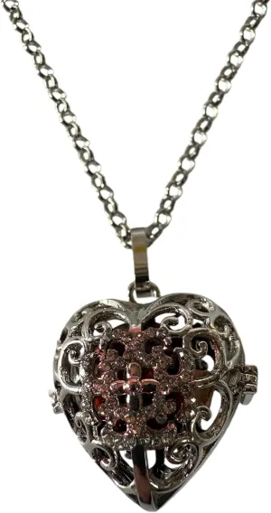 Heart Locket Blood Vial Necklace Kit - Create a Victorian-Inspired, One-of-a-Kind Handmade Necklace - Symbolic and Meaningful