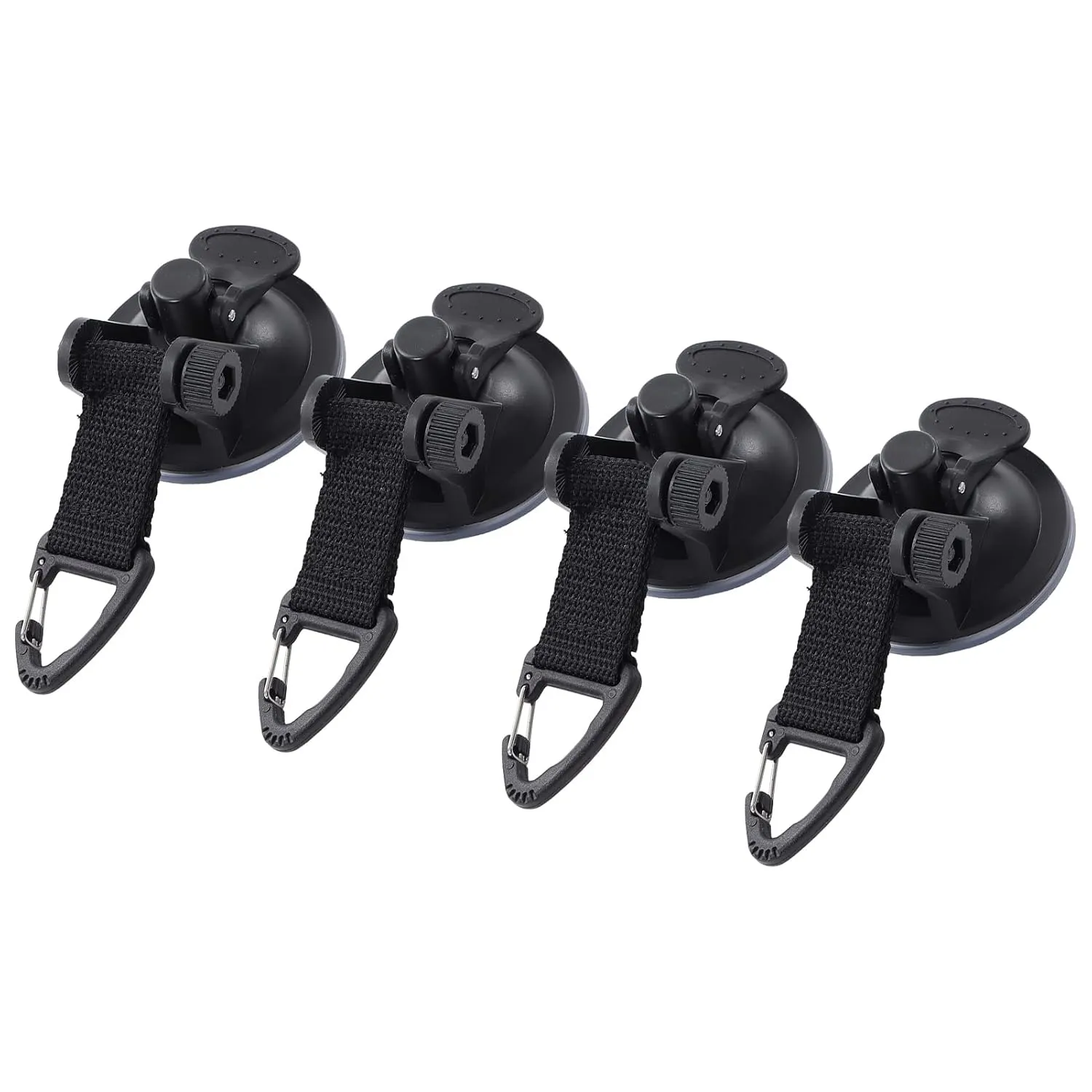 Heavy Duty Suction Cups, Portable Car Tent Suction Cup Hooks, Ideal for Easy Cam Tarp Installation