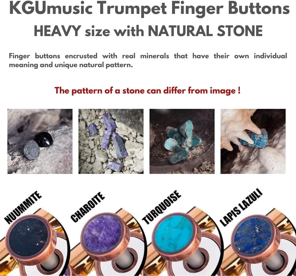 HEAVY Trumpet custom finger buttons for all Bach Stradivarius, Artisan, New York, Chicago, TR200, all Stradivarius flughelhorns, all Stradivarius cornets models (Antique Bronze Lacquered, Turquoise)