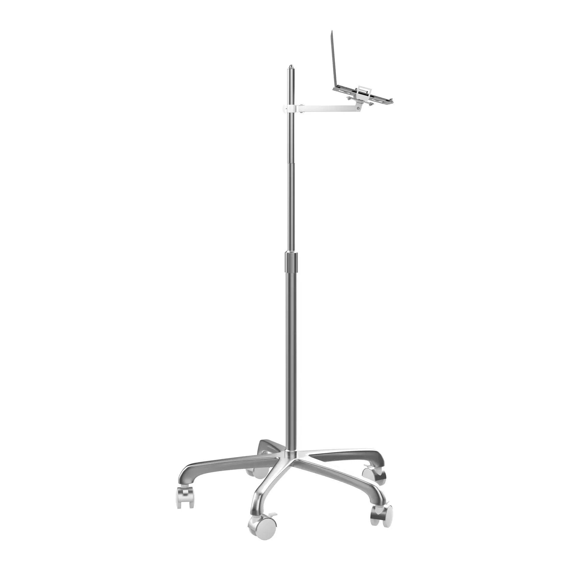 Height-Adjustable Floor Stand with Holder