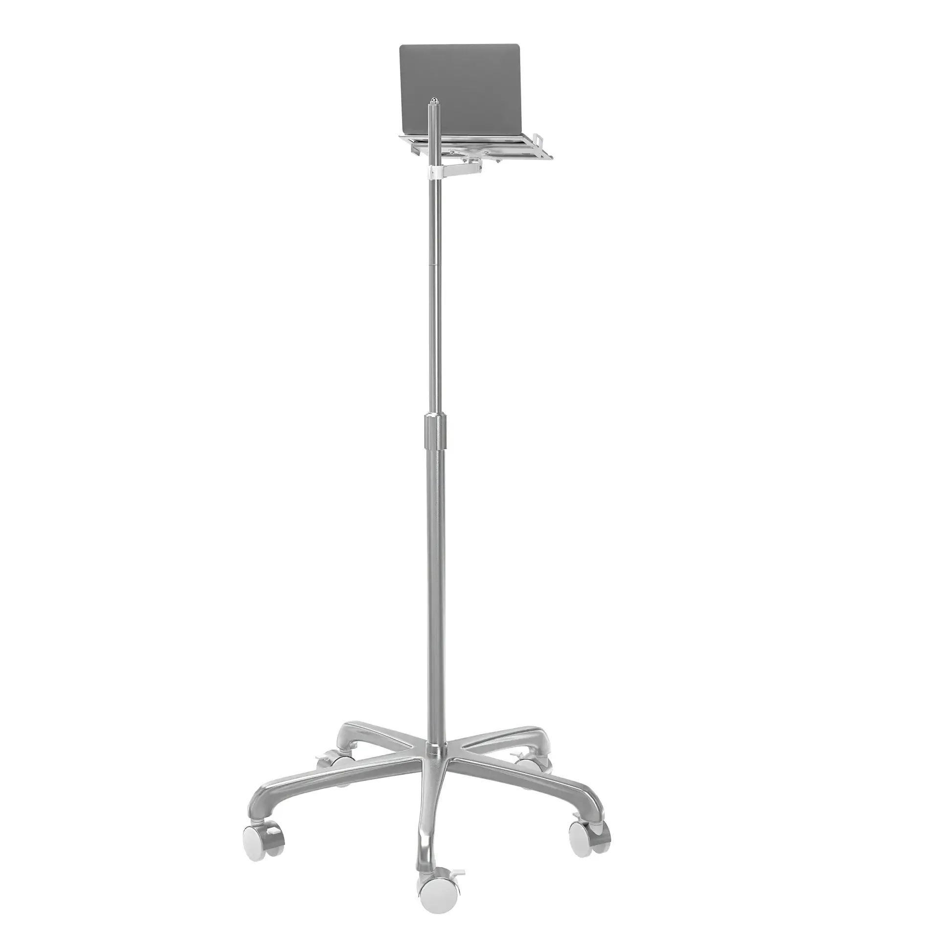 Height-Adjustable Floor Stand with Holder