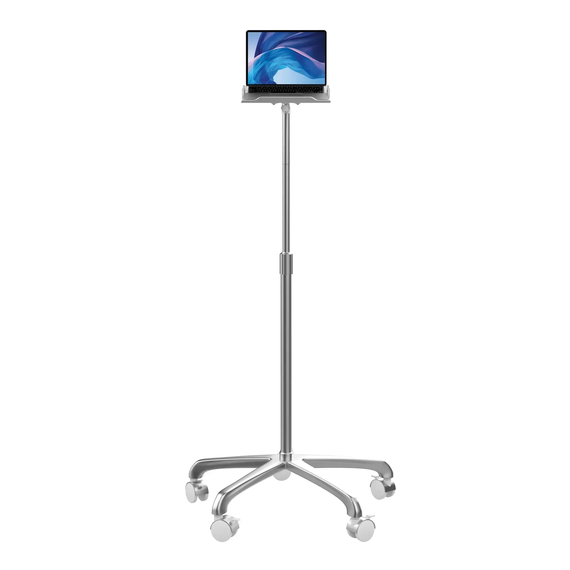 Height-Adjustable Floor Stand with Holder