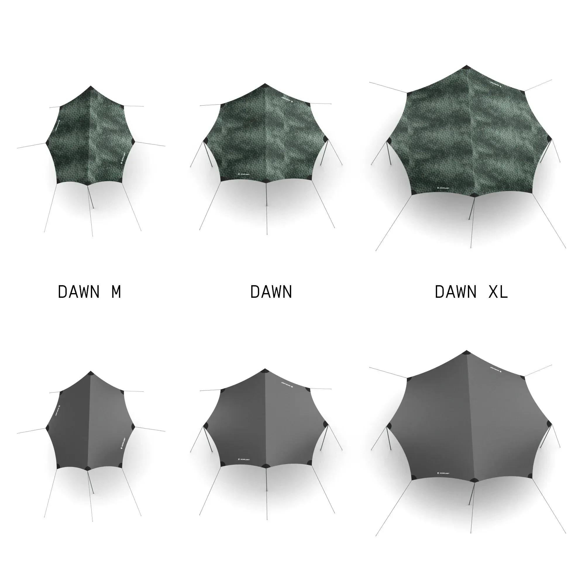 Hemiplanet Dawn M Tarp, Gray