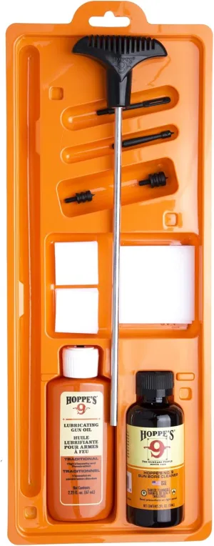 Hoppe's No. 9 Cleaning Kit with Aluminum Rod, Universal Pistol