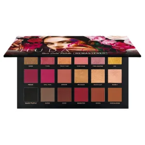 H'UDA GIRL ROSE GOLD | Remastered Beauty Eyeshadow Palette 18 Color Shimmer and Matte Shades Eyeshadow