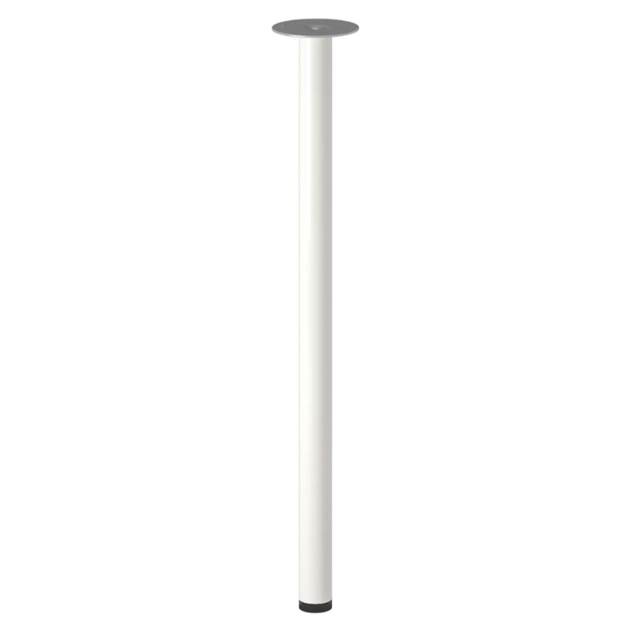Ikea Adils Basic Pole Table Leg, 70cm, White