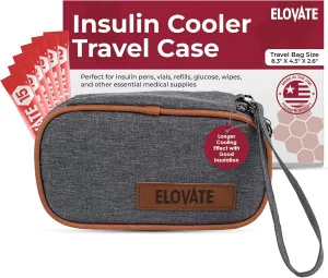 Insulin Cooler Travel Case - Medical Travel Cooler for Medication, Care Organizers & Travel Kits, Travel Medication Cooler, Cooler Medicine Travel - Perfect for Travel and Daily Use
