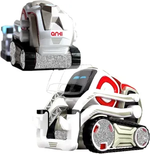 IPG for Cozmo Robot Face Screen Guard Decoration KIT Include Wheels&Body Set 7 Units Decals 2 Units Screen Protector (White Glitter)