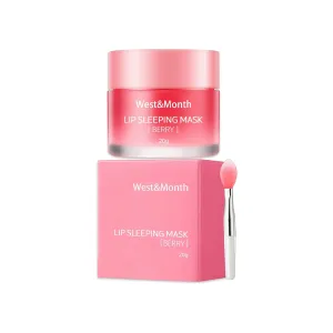 Jelly Lip Mask Overnight Hydration Moisturizing Treatment Repair Dry Lips Reduce Lip Lines Nourish Vitamin E Sleep Lip Care for Chapped Flaky Skin
