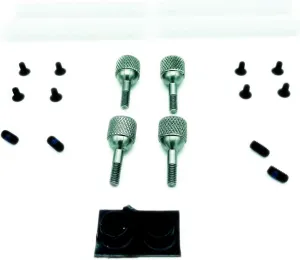 Keencut SE21-800 Spare Parts Kit; Overhaul Kit for The Evolution E2 Cutting Head; Replacement Sliding Bearing Blocks with All Fixings, Blade Holder Clamping Knobs and Self-Adhesive Rubber Bumpers