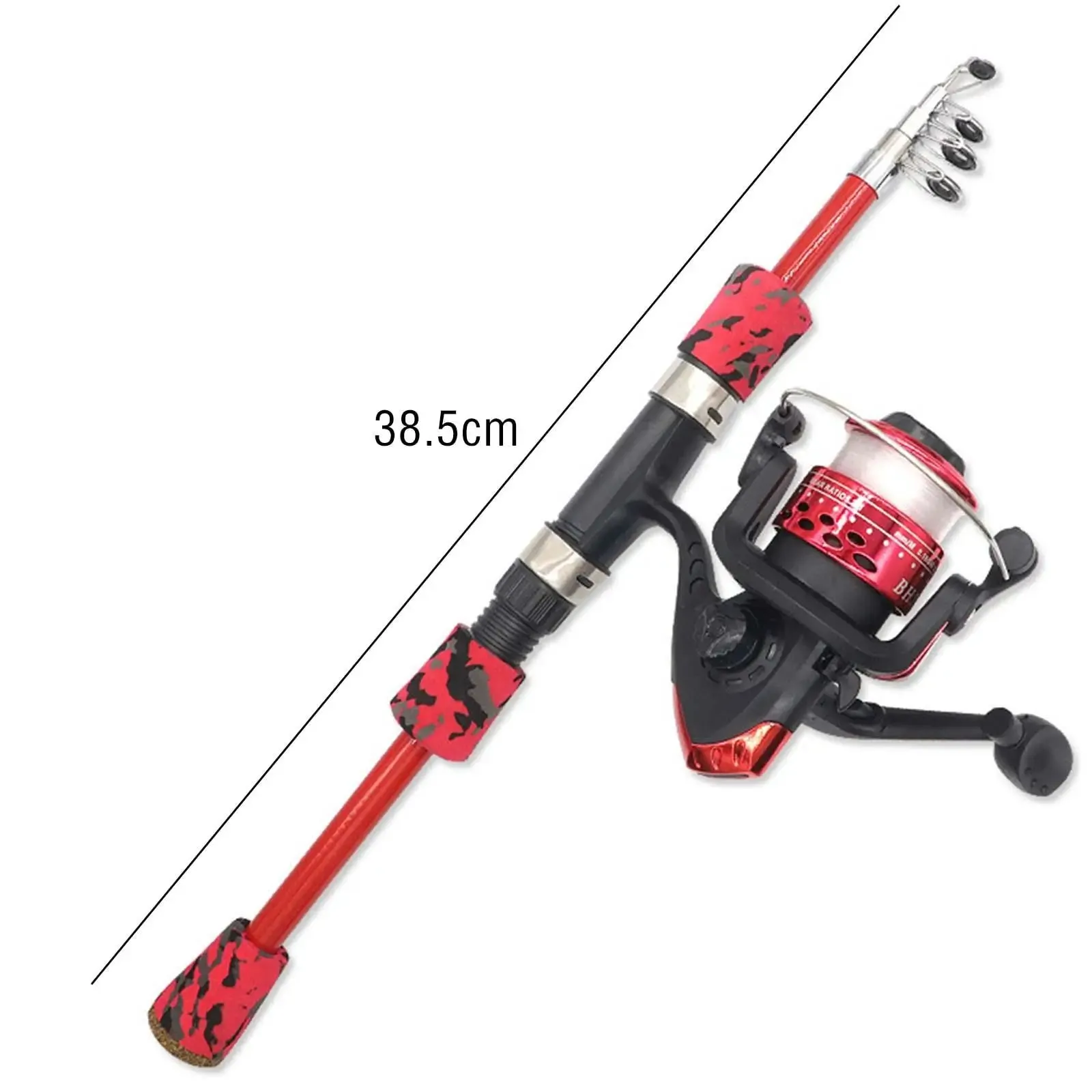 Kids Fishing Rod Set, Complete Freshwater Travel Fishing Rod