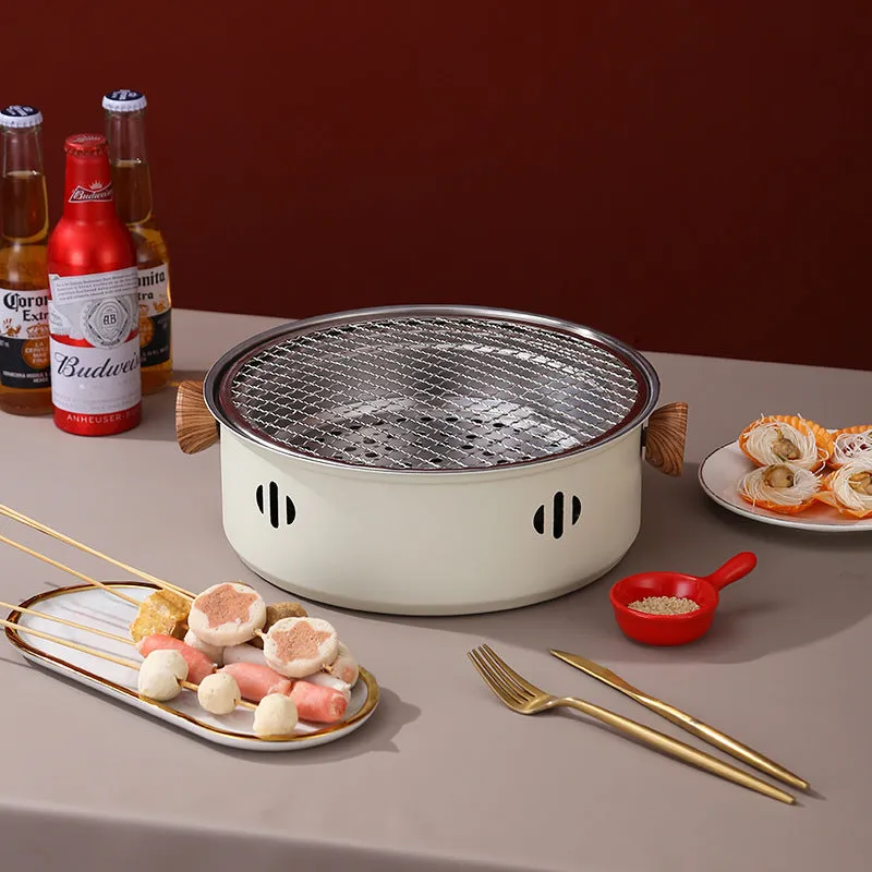 Korean-Style Wood Carbon Oven Heating Stove