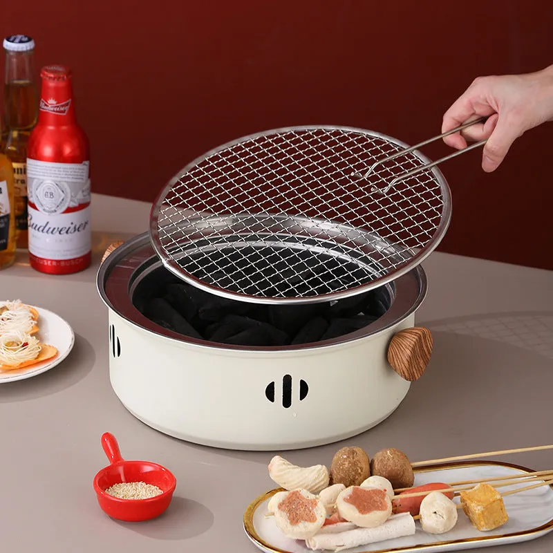 Korean-Style Wood Carbon Oven Heating Stove