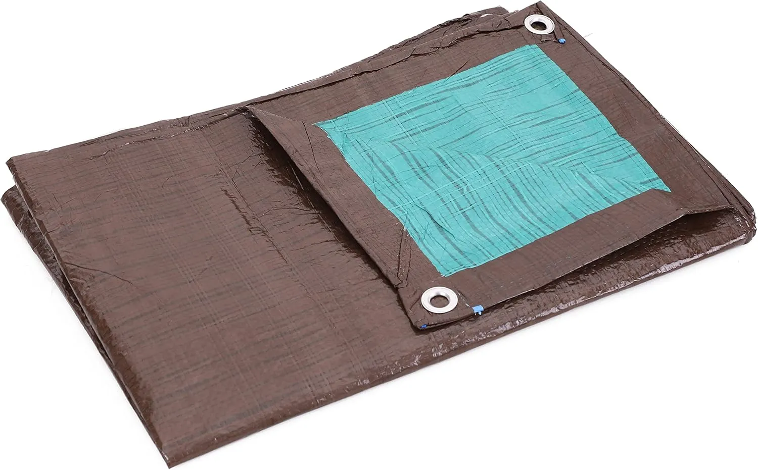 Kotap 20 x 20 Ft. All-Purpose Multi-Use Protection/Coverage 5-mil Poly Tarp, Reversible, Waterproof, Brown/Green, (TBG-2020)