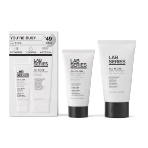 Lab Series All-In-One Men's Travel Size Friendly Skincare Set - Essential Skin Care Routine Kit Includes Men's Face Wash - Men's Face Moisturizer