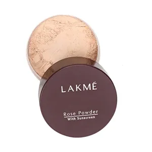 Lakme Rose Loose Face Powder with Rose Fragrance I Soft Pink Color I 40 gram