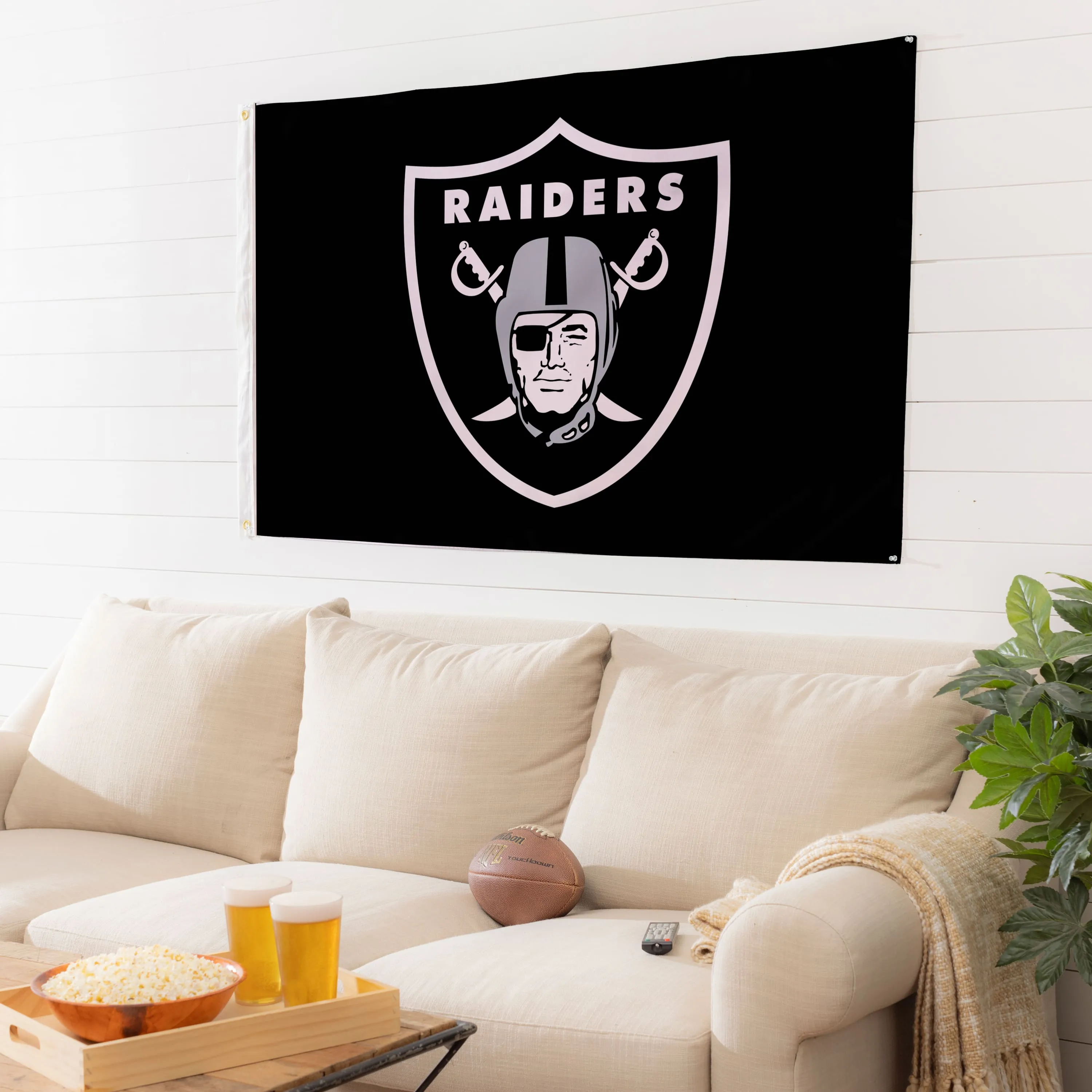 Las Vegas Raiders Ultimate Tailgate Flagpole Kit