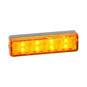 LED Compact Indicator Amber Lens 133mm