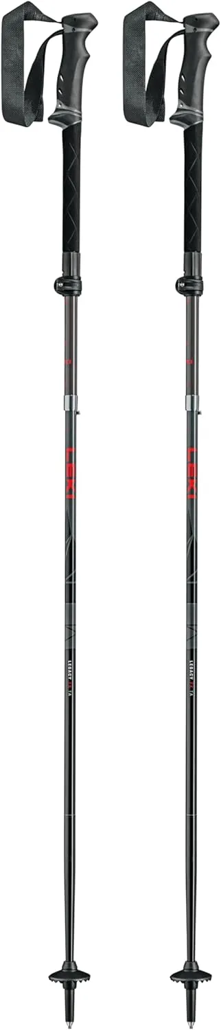 LEKI Legacy FX TA Aluminum Collapsible Lightweight Walking Poles for Trekking & Hiking