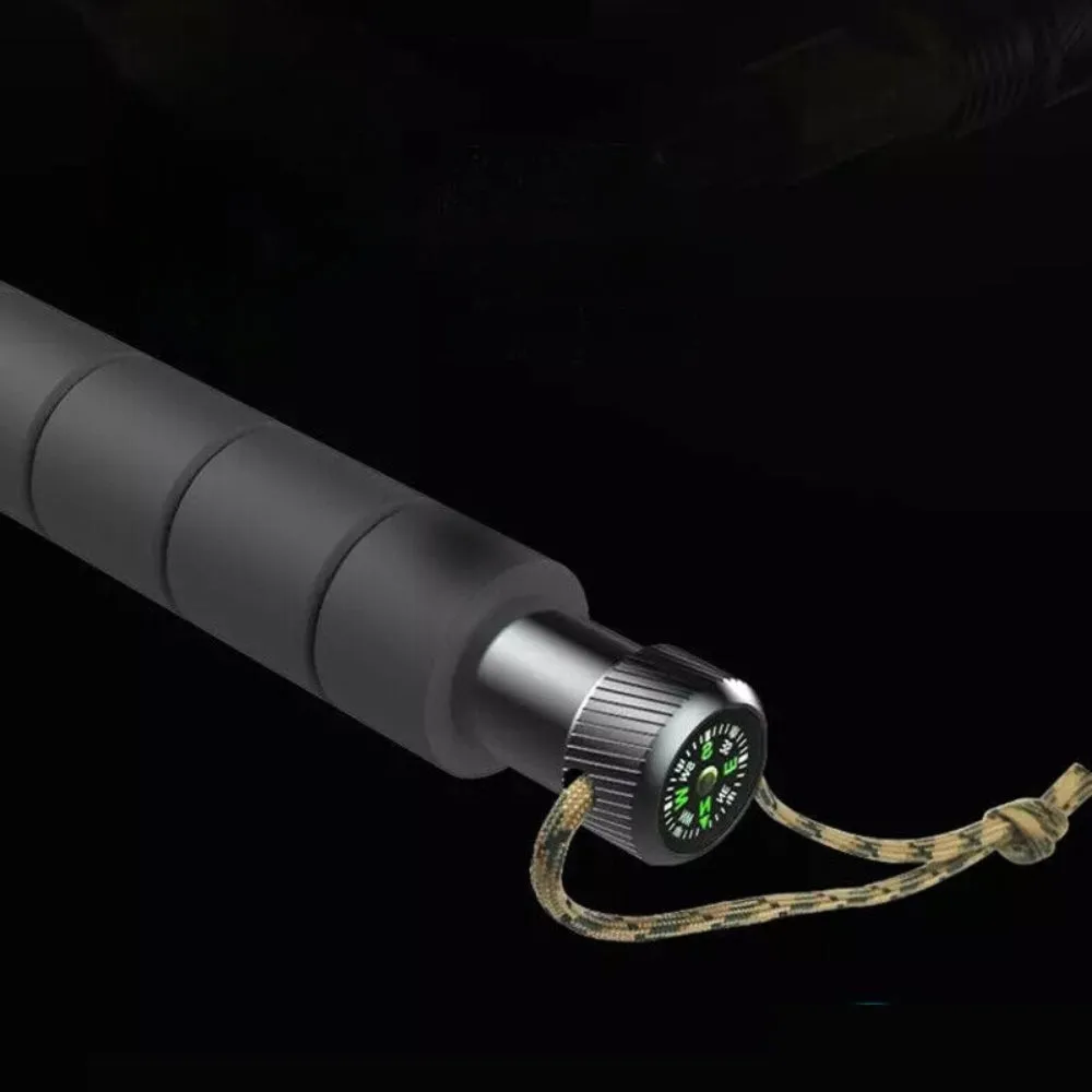 Lightweight Collapsible Hiking Trekking Poles Multifunctional Walking Stick