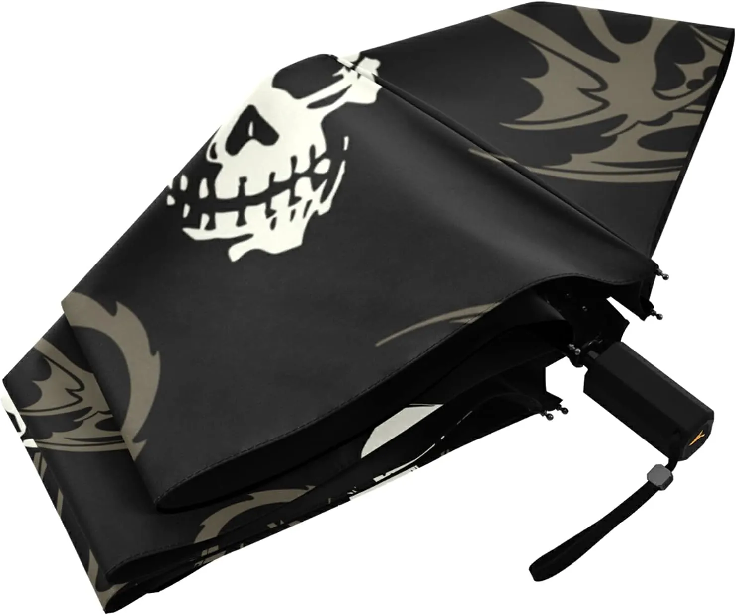 Lightweight Folding Umbrella, Portable Sun Travel Parasol, Compact Anti-UV Strong Rain Umbrella