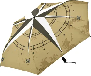 Lightweight Folding Umbrella, Portable Sun Travel Parasol, Compact Anti-UV Strong Rain Umbrella