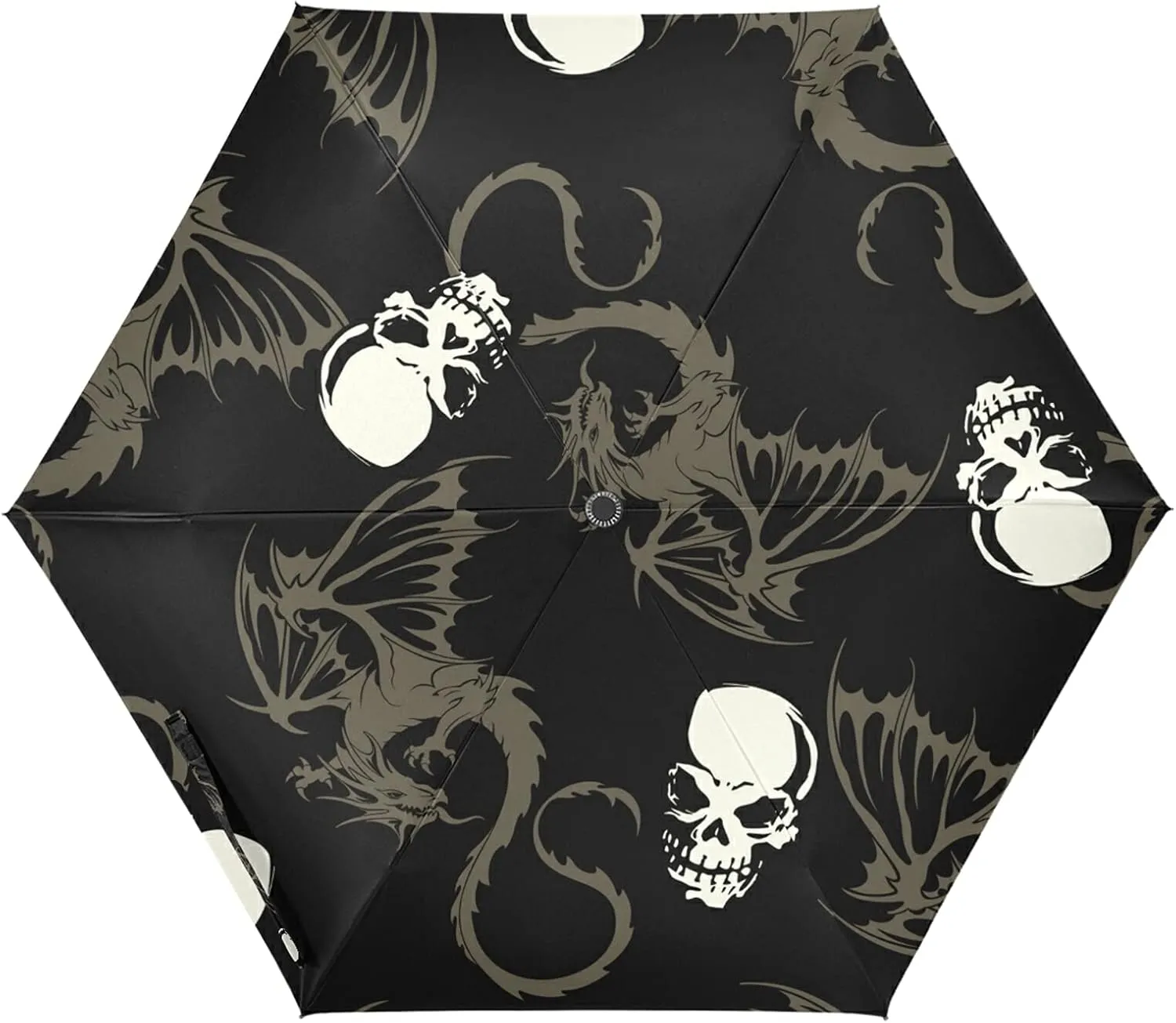Lightweight Folding Umbrella, Portable Sun Travel Parasol, Compact Anti-UV Strong Rain Umbrella