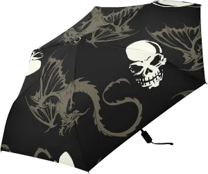 Lightweight Folding Umbrella, Portable Sun Travel Parasol, Compact Anti-UV Strong Rain Umbrella