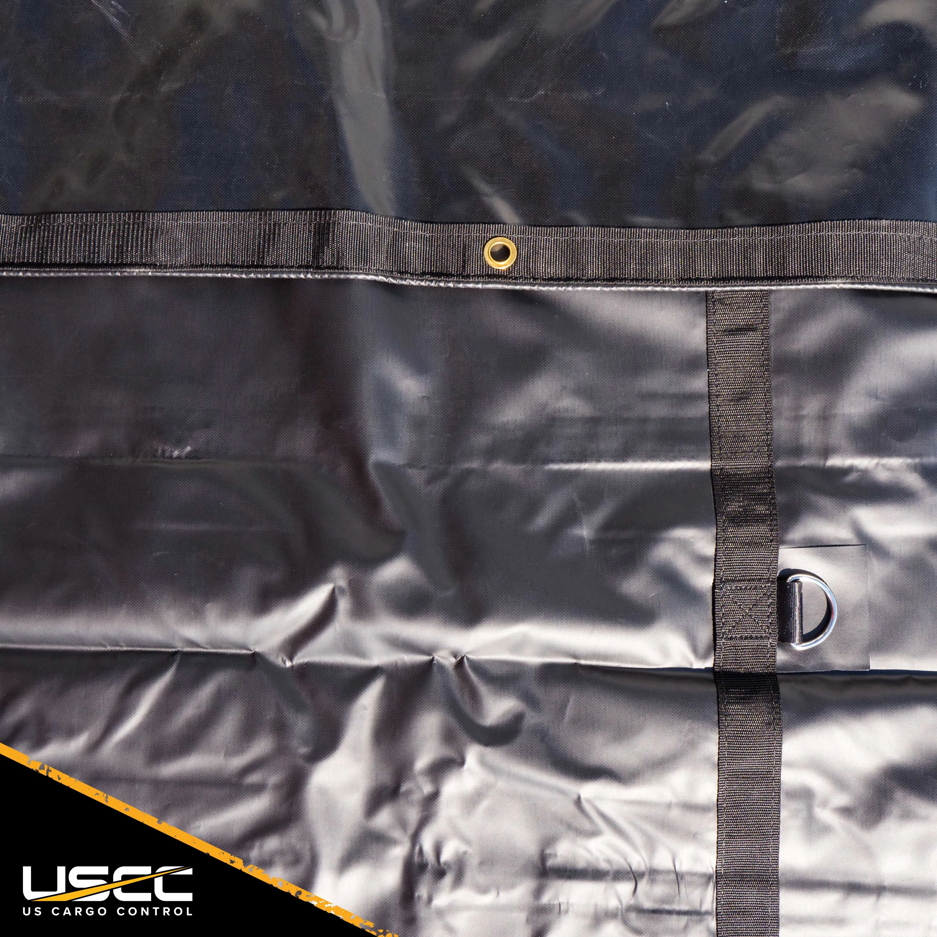 Lightweight Machinery Tarp - 30' X 30' - 14 Oz. Black Tarp