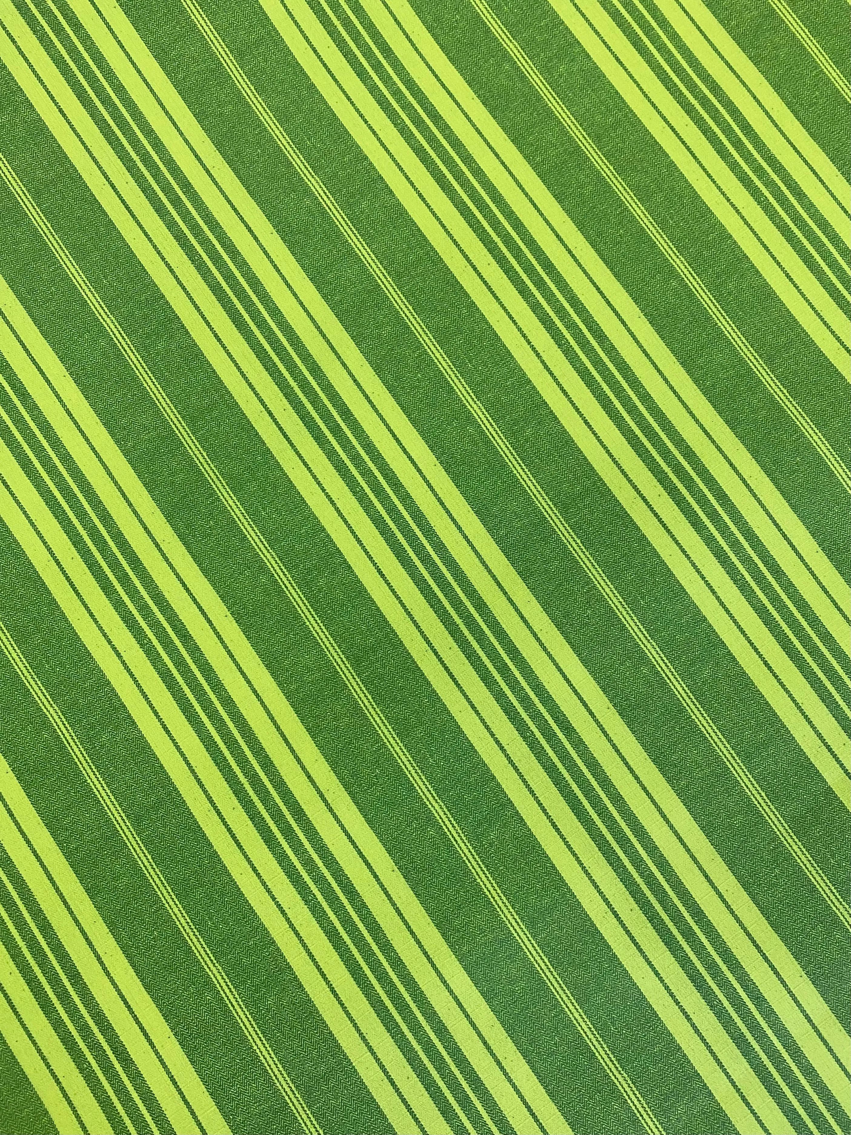 Lime Green Stripes
