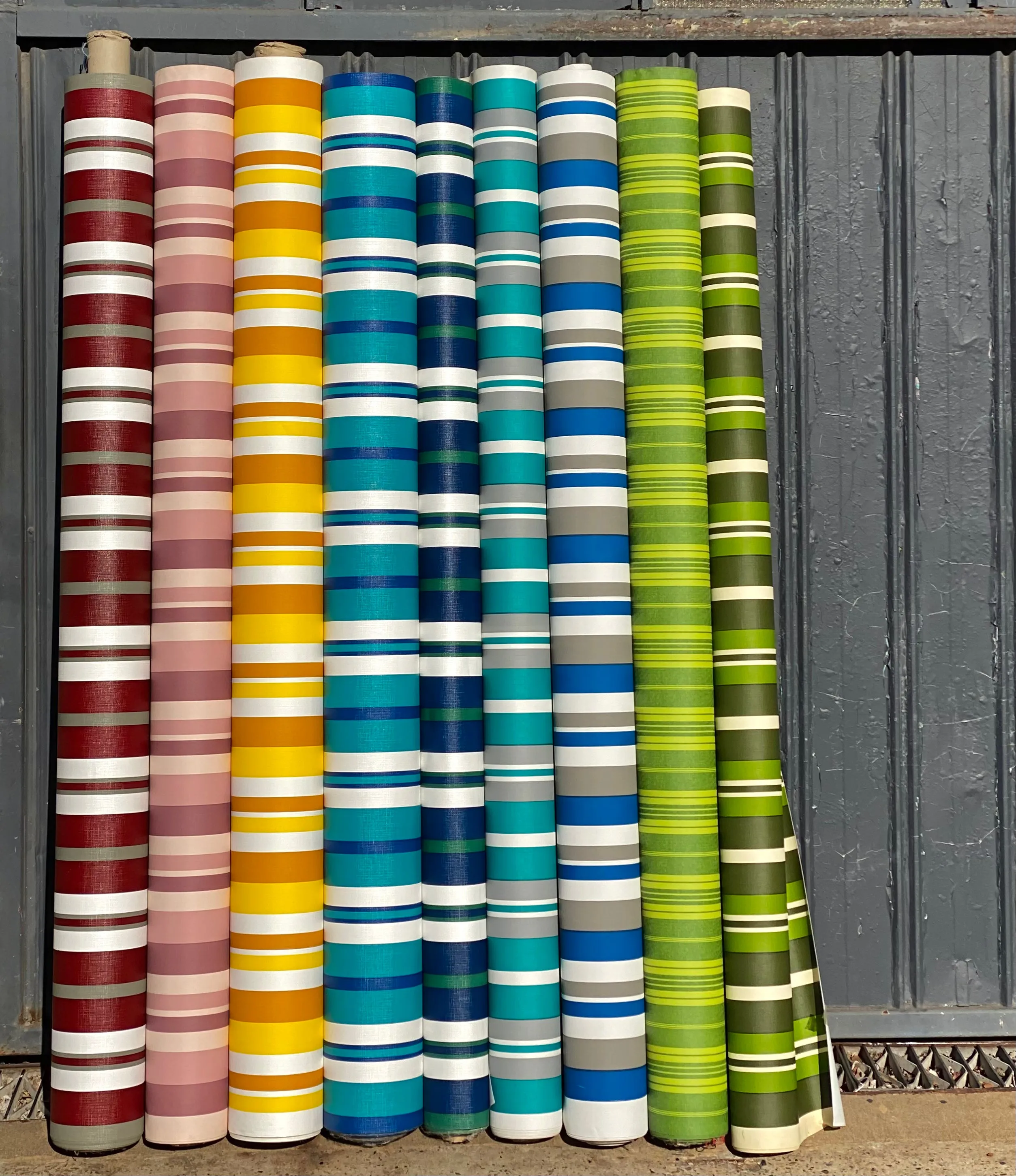 Lime Green Stripes