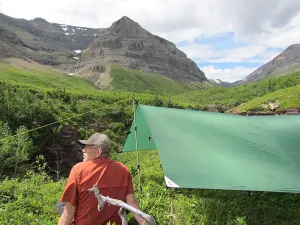 LiteOutdoors Silnylon Tarp - 16.9 Oz. 10' x 12' - Ultralight Backpacking Tarp or Hammock Shelter (Grey, 10' x 12')