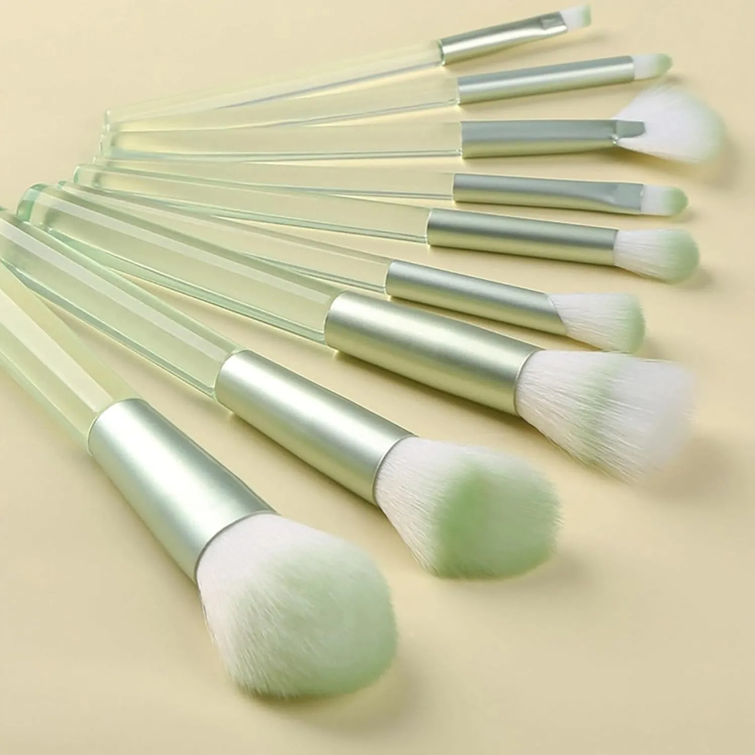 Makeup Brushes with Organizer Bag, 9 Pcs Professional Synthetic Powder Foundation Brush,Eyeliner Blending Eyeshadow Contour Concealer Brush Set,Birthday Gifts for Women