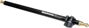 Manfrotto Adjustable Pole for Back Light Stand, Variable 21" to 33", Black Anodized. (#3368)