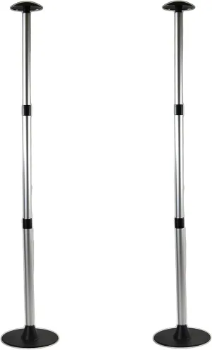MARINE CITY Aluminum Telescoping 3-Section Boat Cover Support Pole, Durable & Lightweight, Rust-Resistant with Nylon Cap and Base, Adjustable 22-1/2" to 54'', for Marines, Boats, Yachts