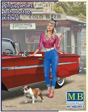 Master Box MB24015 – Figurine Pin-Up Series, A Short Stop, Kit No. 1
