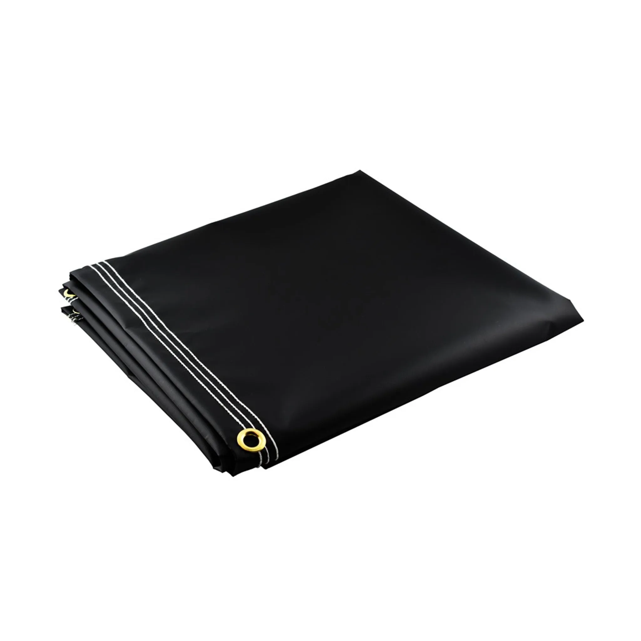 Medium Duty Black Vinyl Tarps - 10 oz