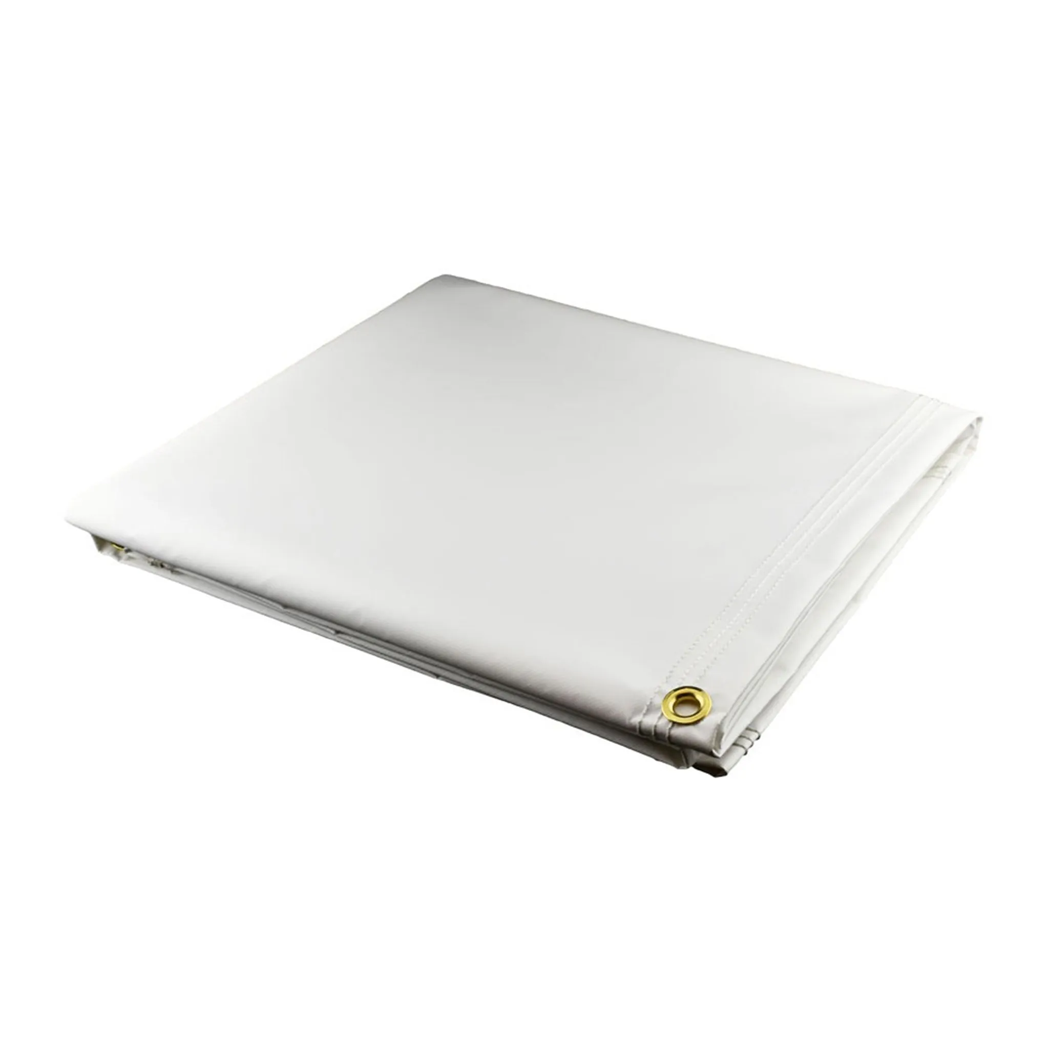 Medium Duty White Vinyl Tarps - 10 oz