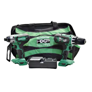 Metabo HPT Cordless 18V Drill and Impact Driver Combo Kit