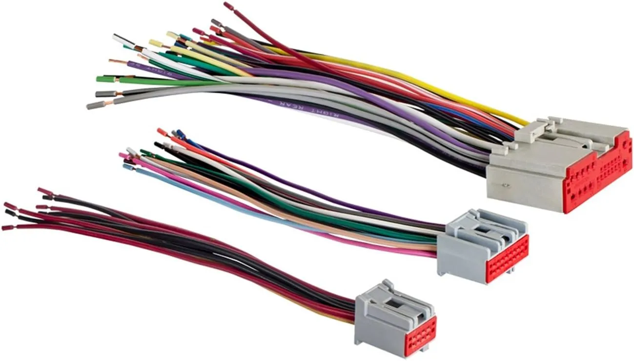 Metra Reverse Wiring Harness 71-5520-1 for Select 2003-up Ford, Lincoln, Mercury Vehicles OEM Premium Audio