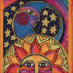 Mill Hill Celestial Joy Beaded Counted Cross Stitch Kit 2018 Laurel Burch Celestial Collection LB141815