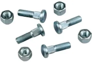 Moose Racing Wheel Stud & Nut Kit Compatible with Honda ATC 250R ATC 350X 1985-1986 TRX250R Fourtax 1986-1989 0213-0755