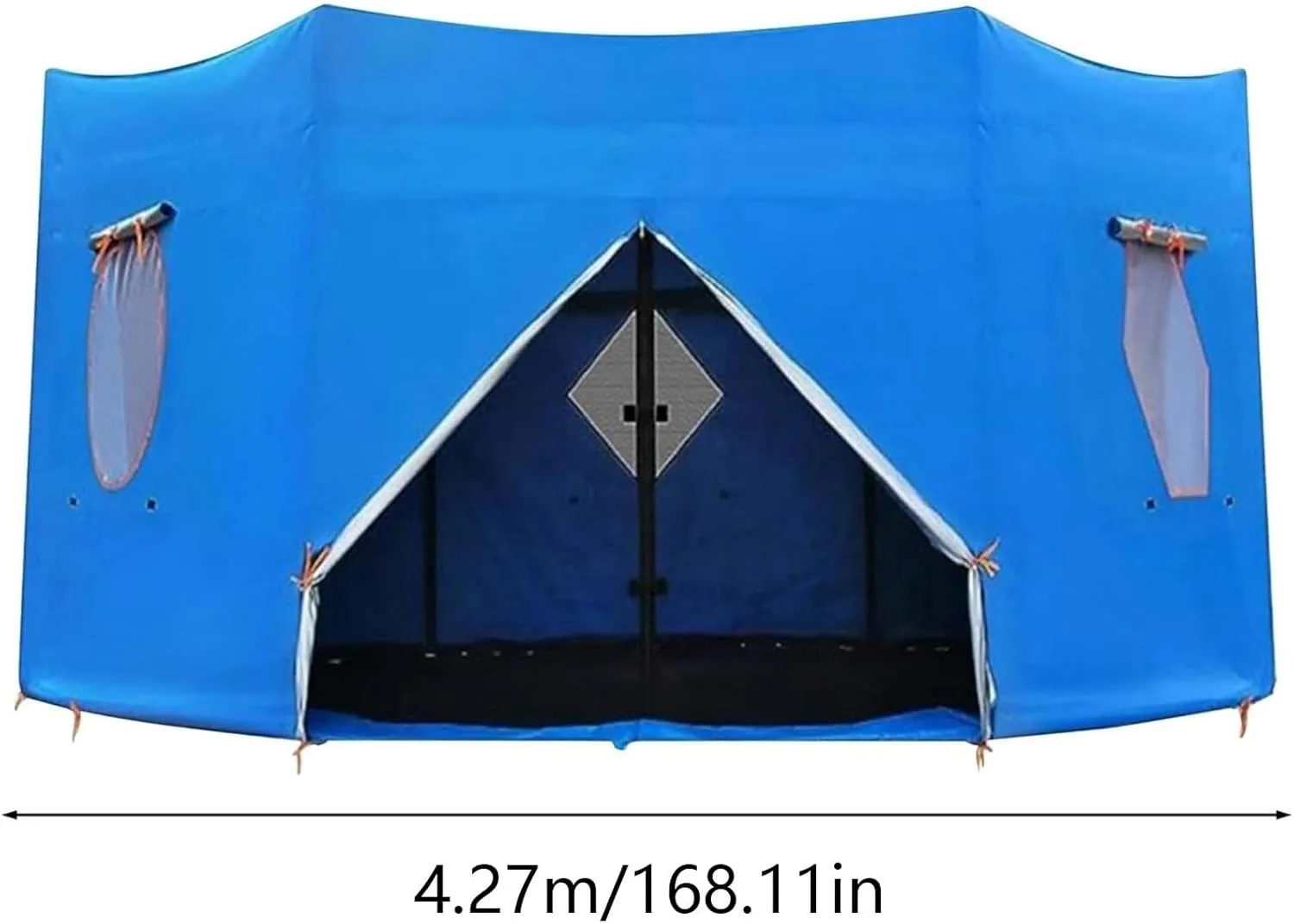 Moyu666-6FT/8FT/10FT/12FT/14FT/15FT Trampoline Tent, Trampoline Tent Cover, Waterproof Oxford Trampoline Canopy, Trampoline Sun Shade for 6 Straight Pole Round Trampoline