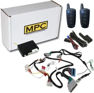 MPC Plug N Play Remote Start Compatible with 2014-2020 Acura MDX |Gas| |Push to Start| with T-Harness - (2) Extended Range 4-Button 2-Way Remotes - Up to 1,500 ft